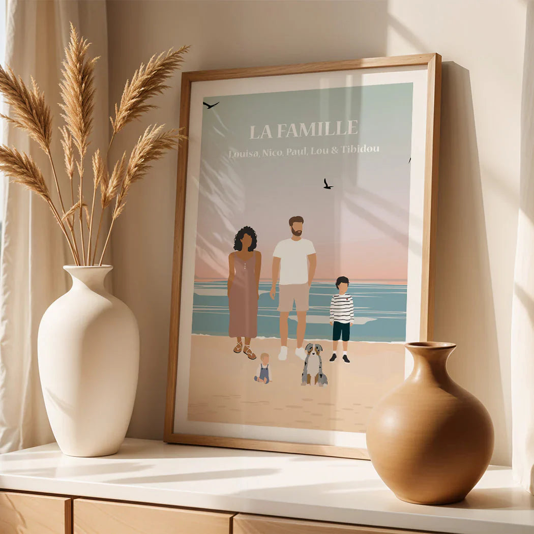 Affiches Personnalisées Famille – Créez Votre Poster Unique – Cactus ...