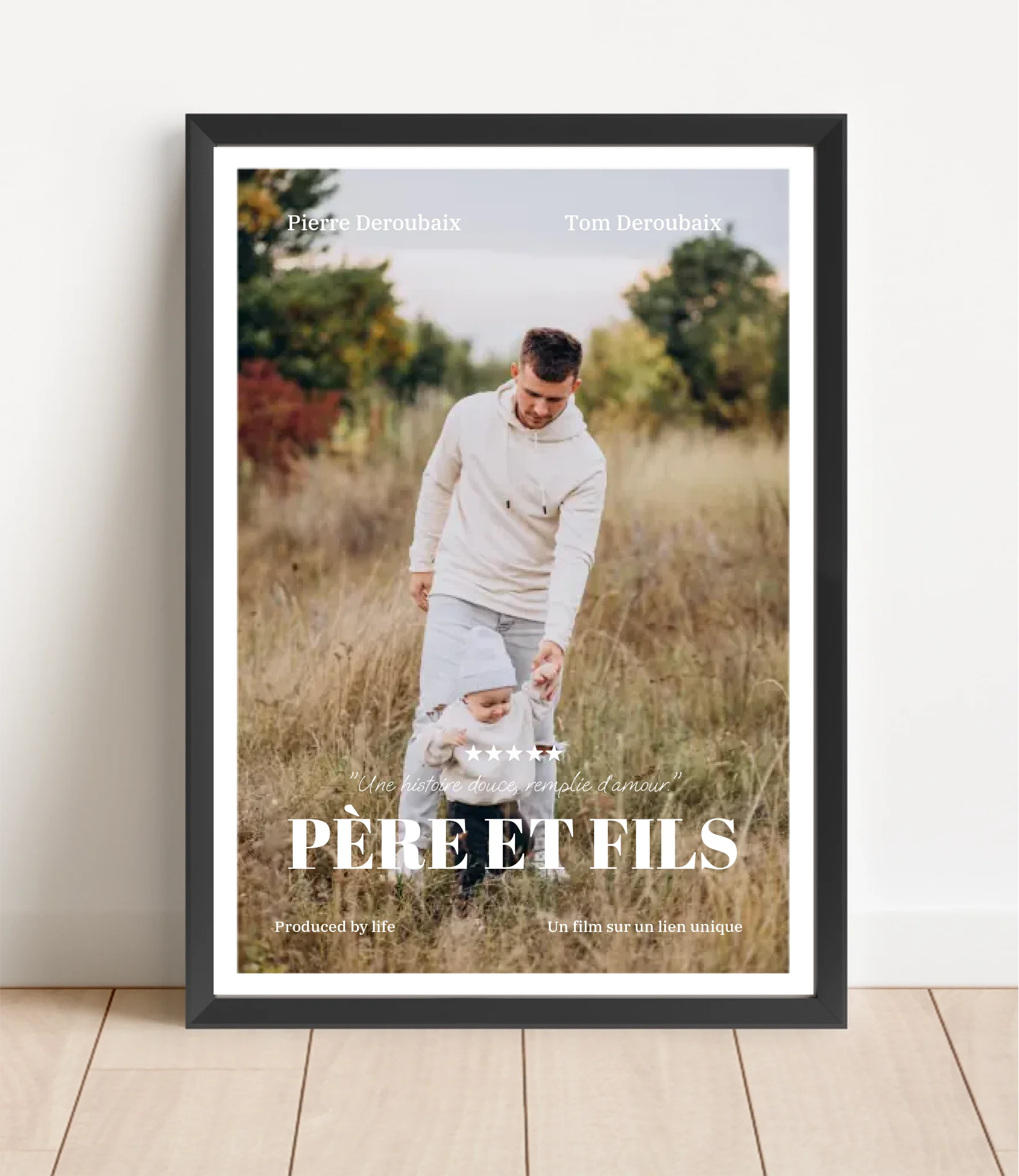 Black frame vide