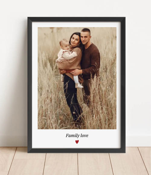 Black frame vide