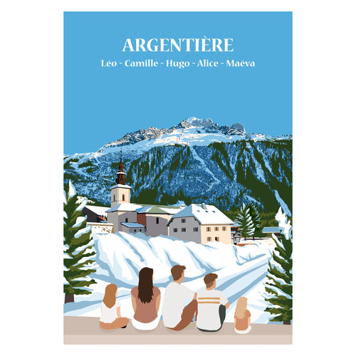 Argentière en famille