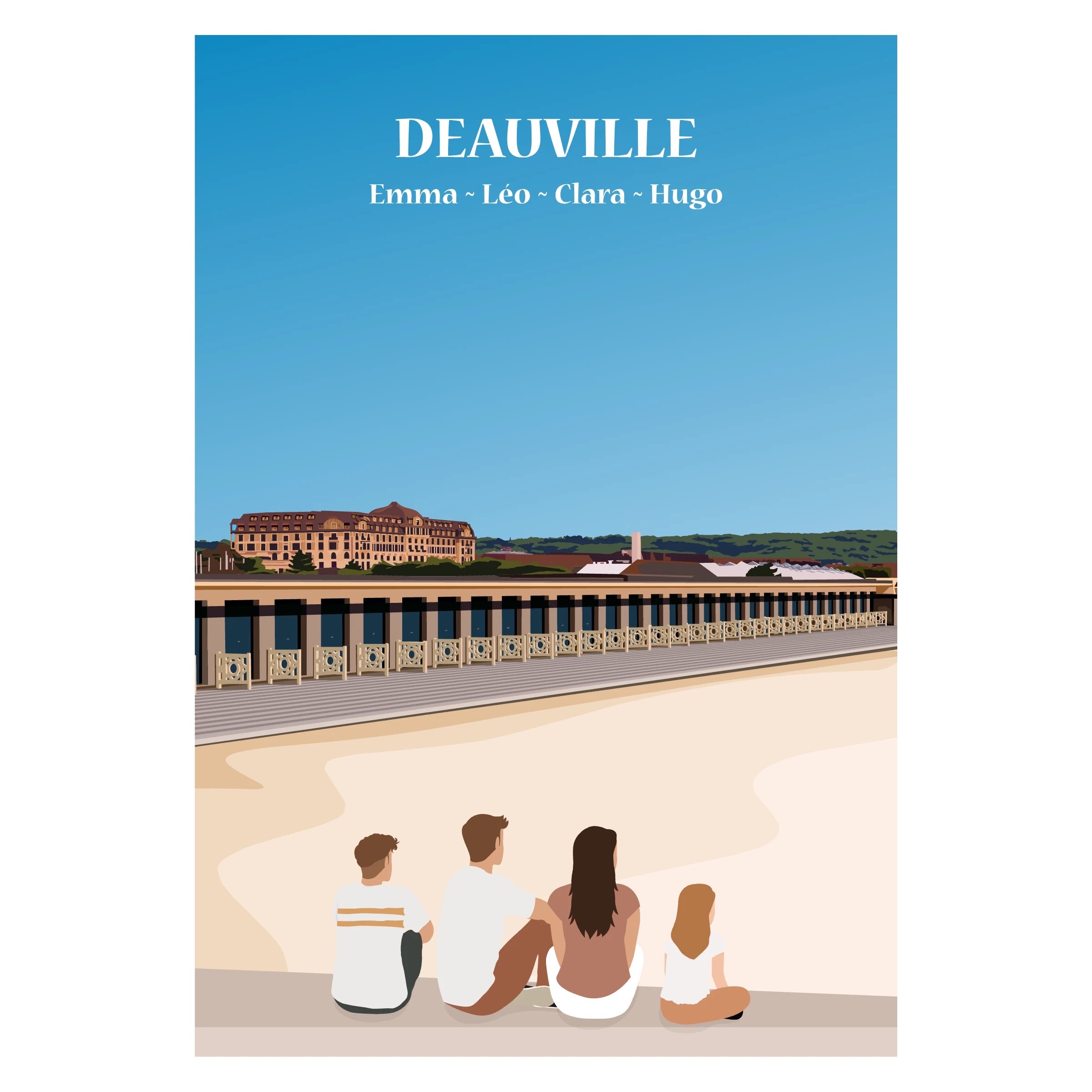 Deauville en famille