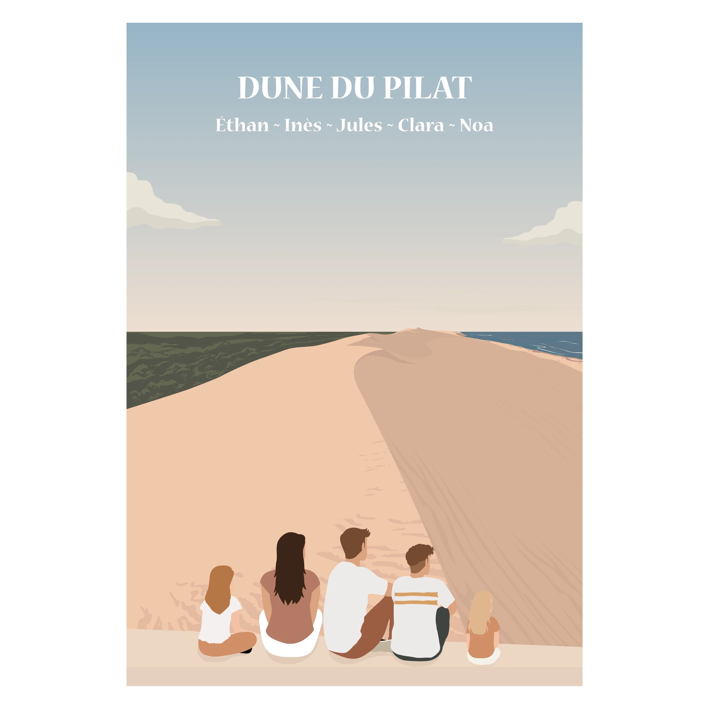 Dune du Pilat en famille