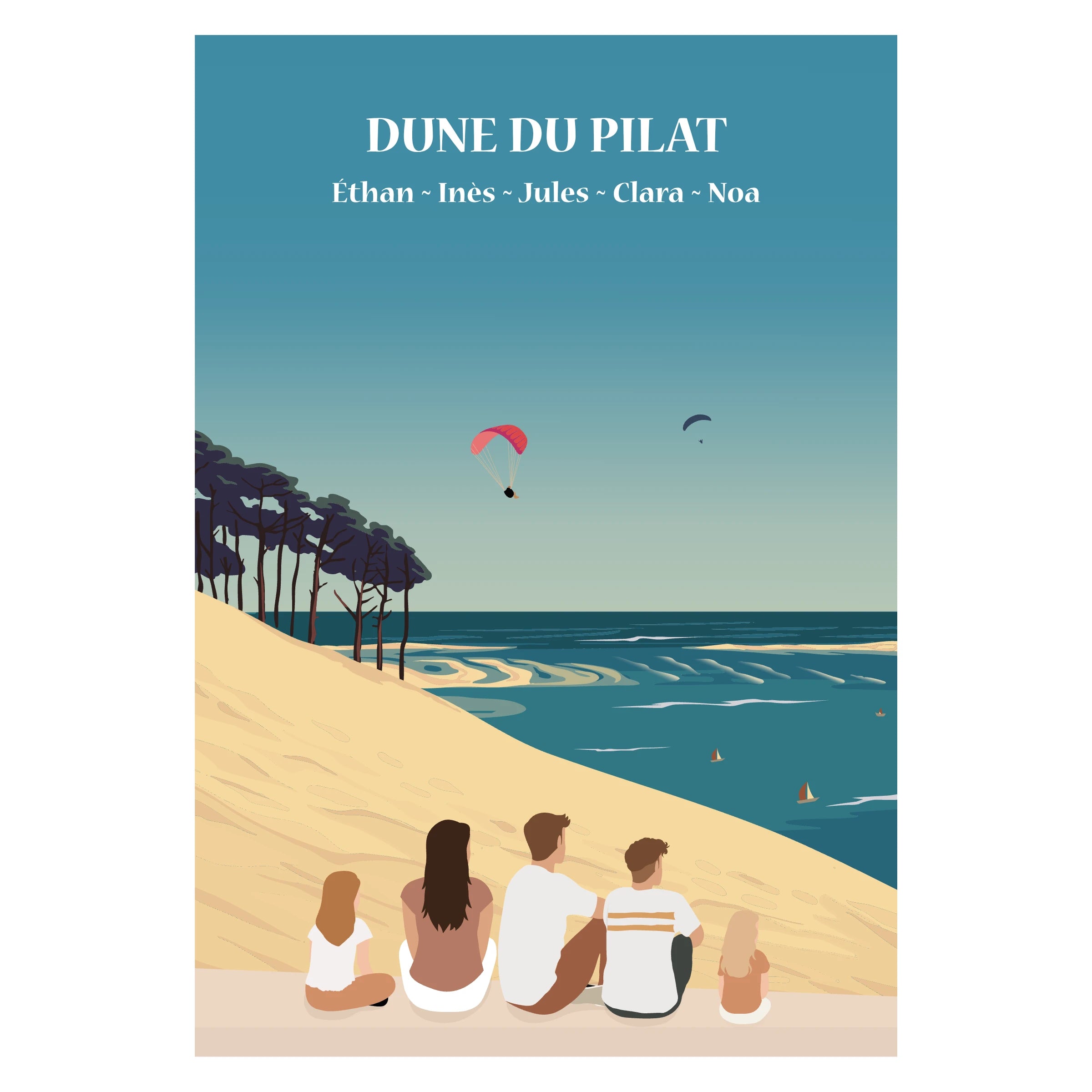 Dune du Pilat en famille