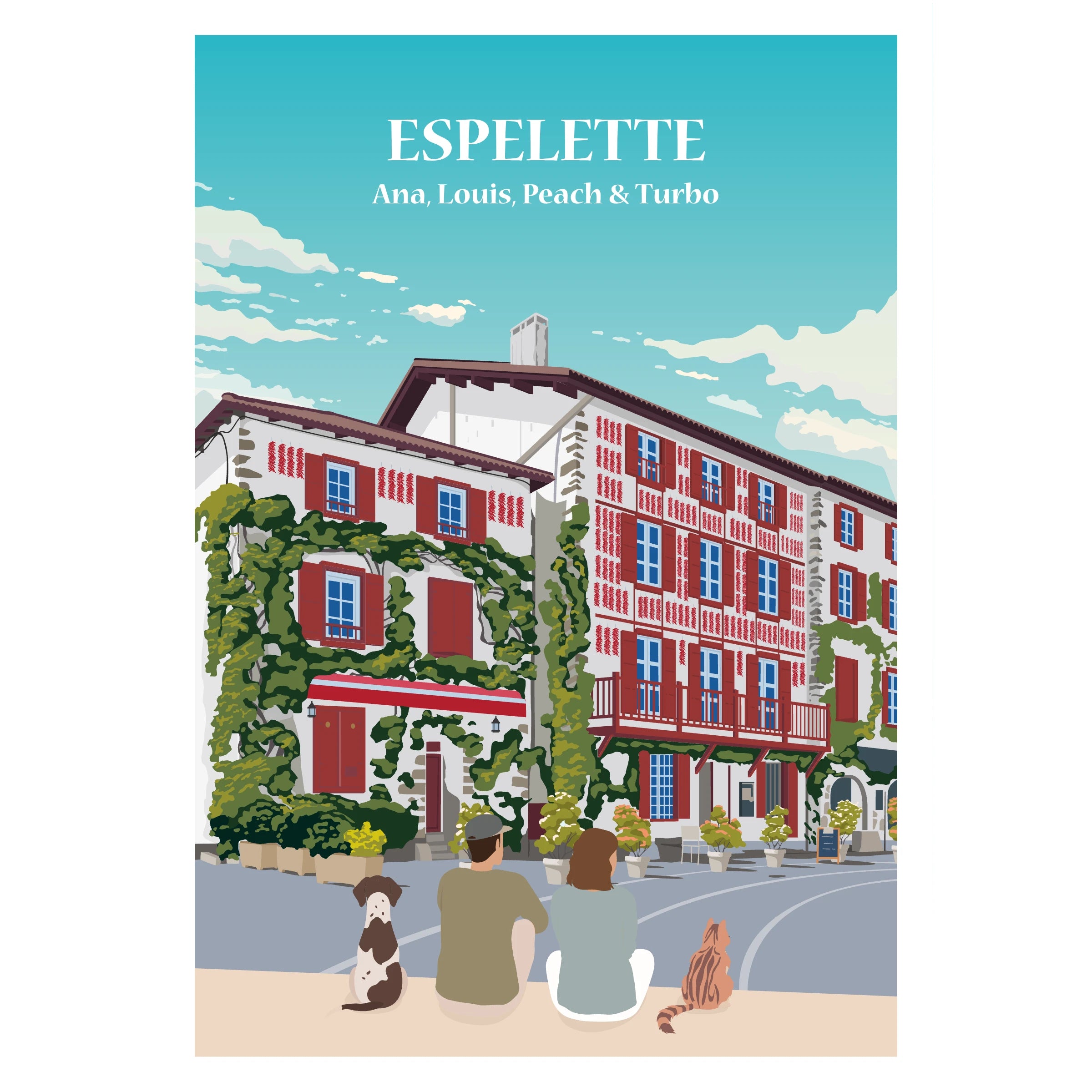 Espelette en famille