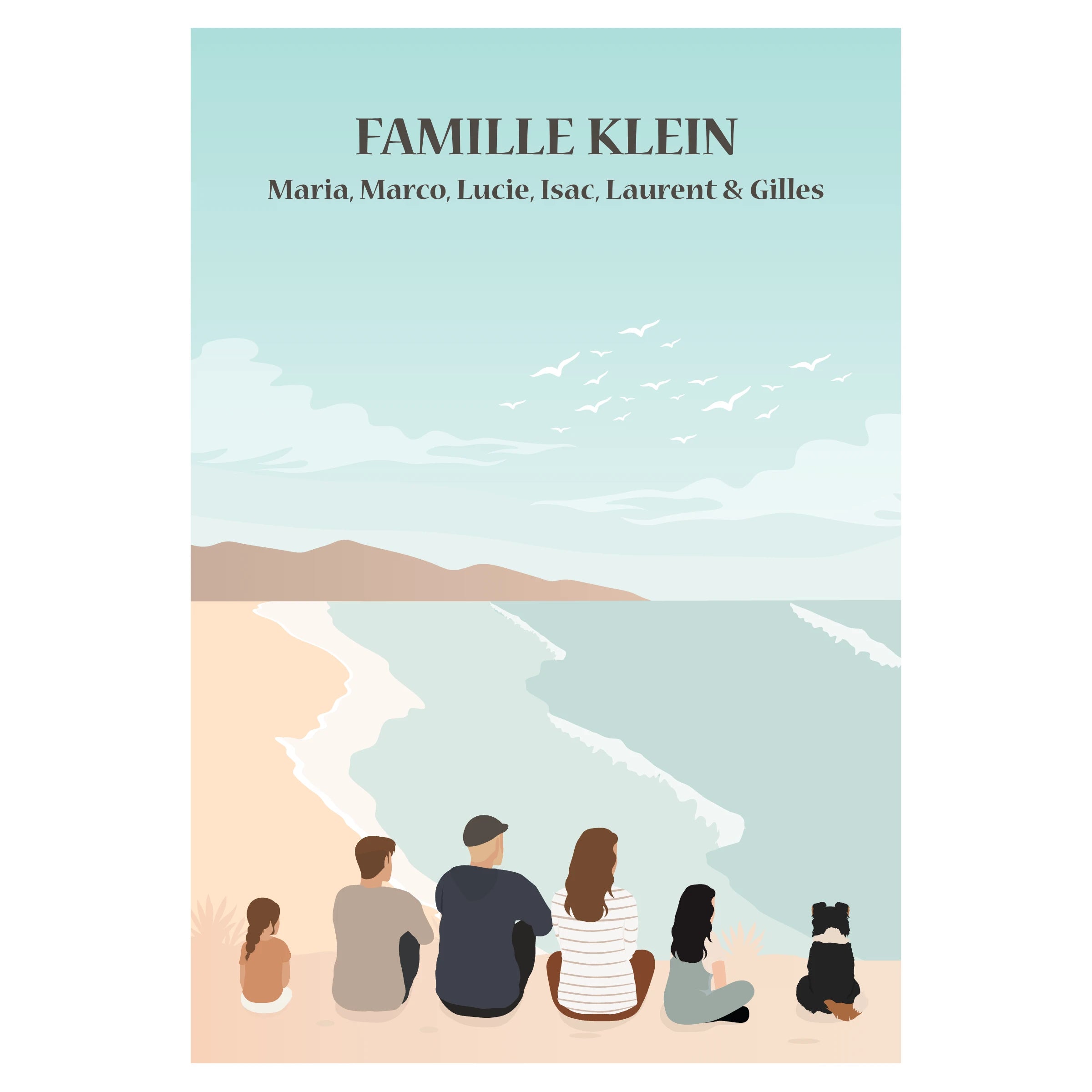 Famille dans la nature