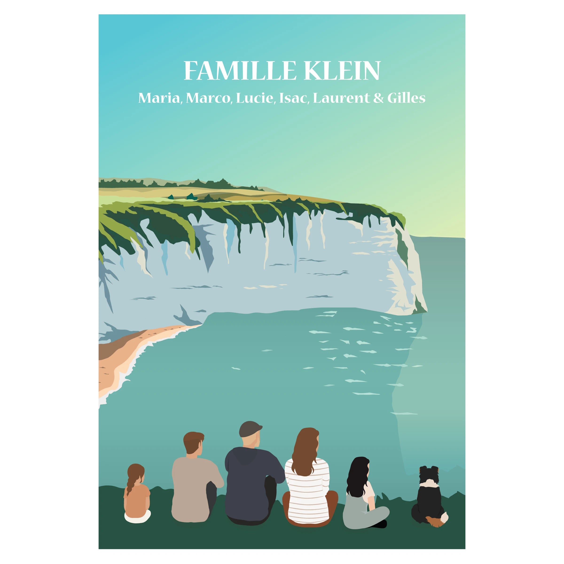 Famille dans la nature