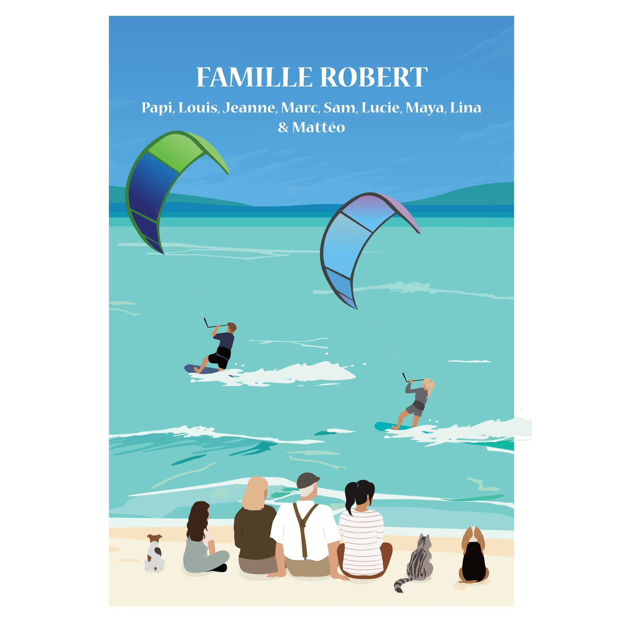 Kite- et Windsurf en famille