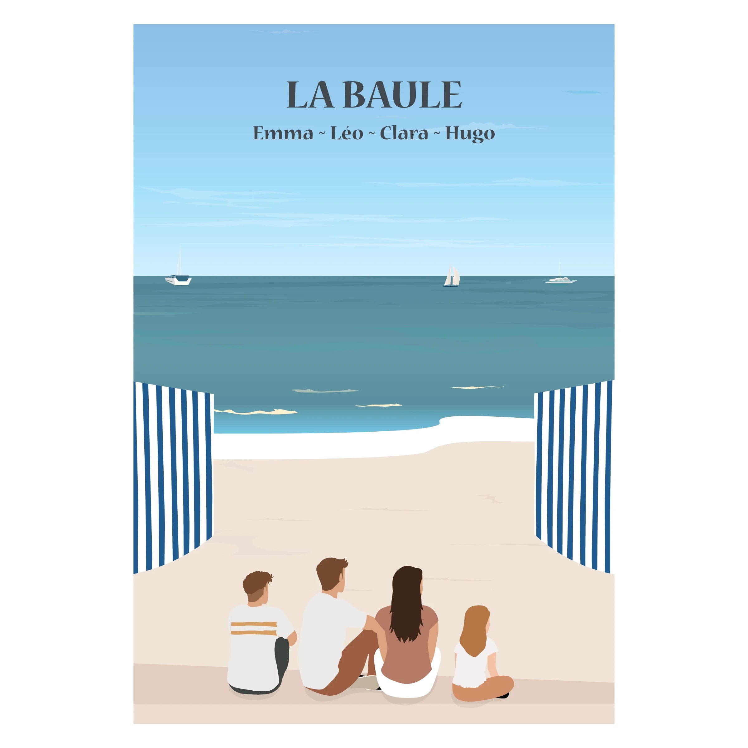 La Baule en famille