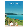 Lac Leman en famille
