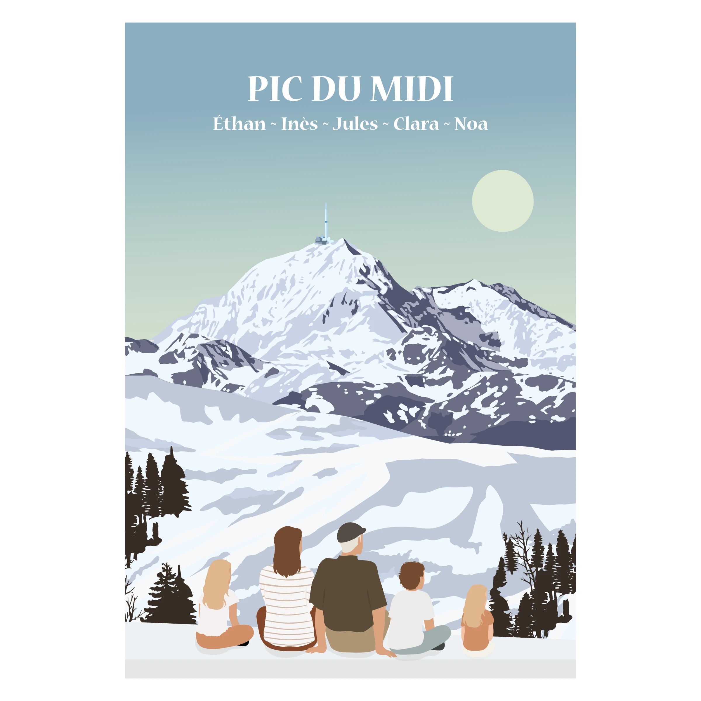 Pic du Midi en famille