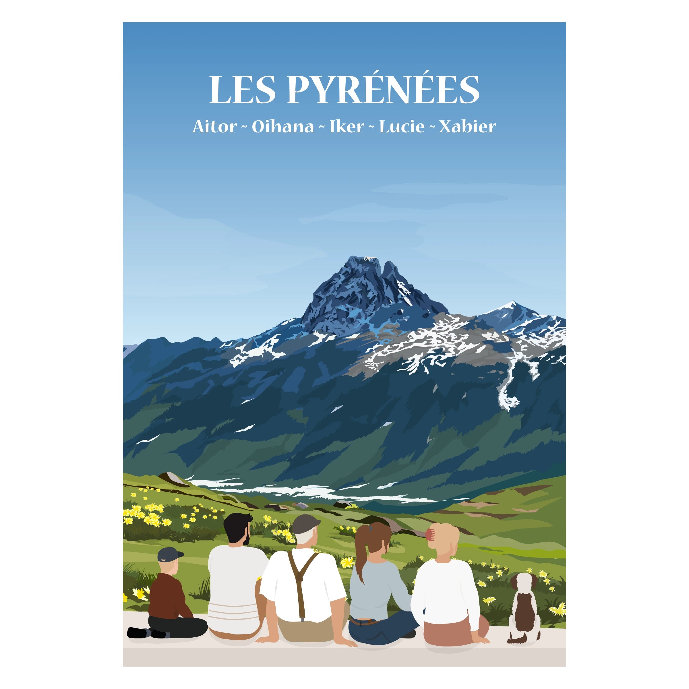 Pyrénées en famille
