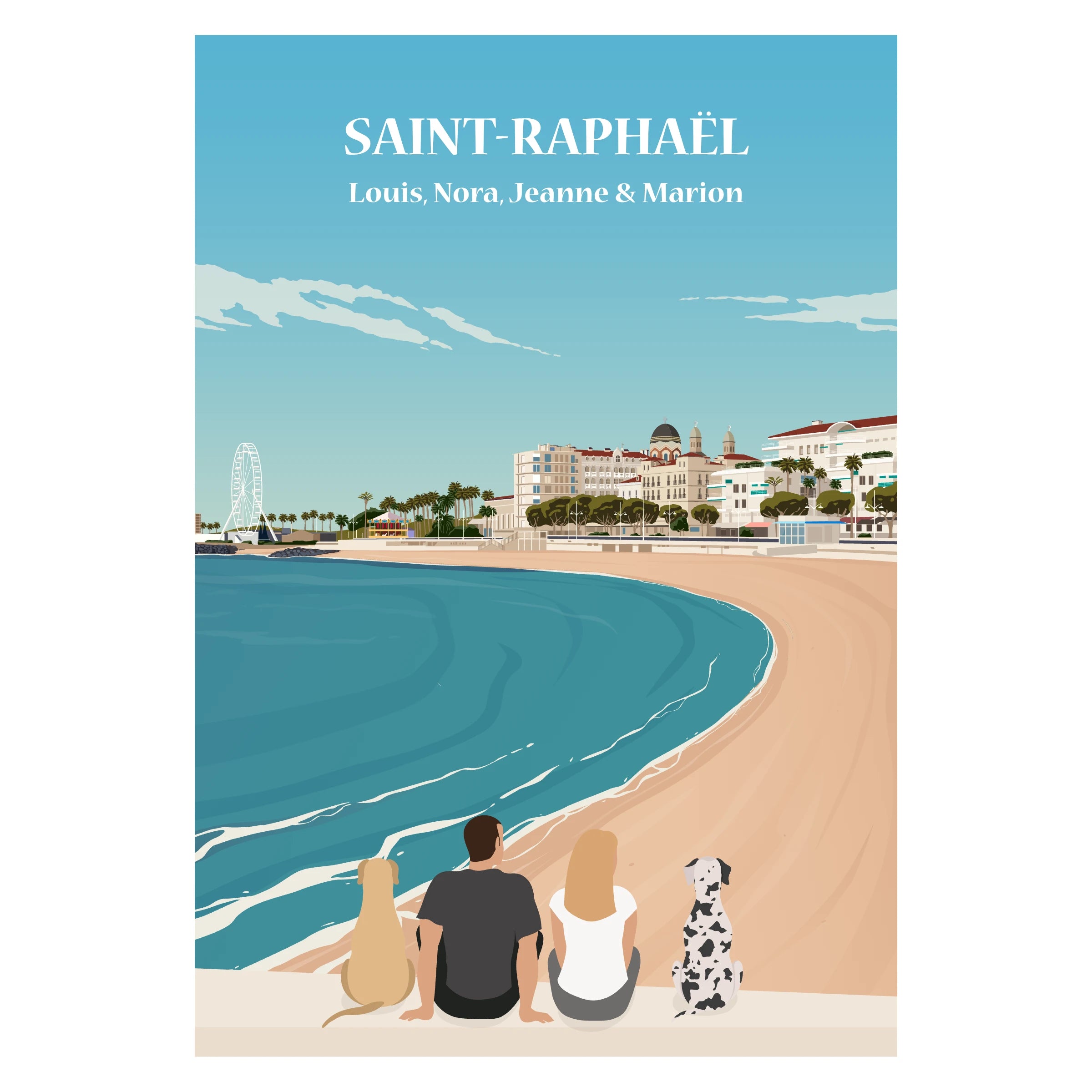 Saint-Raphaël en famille