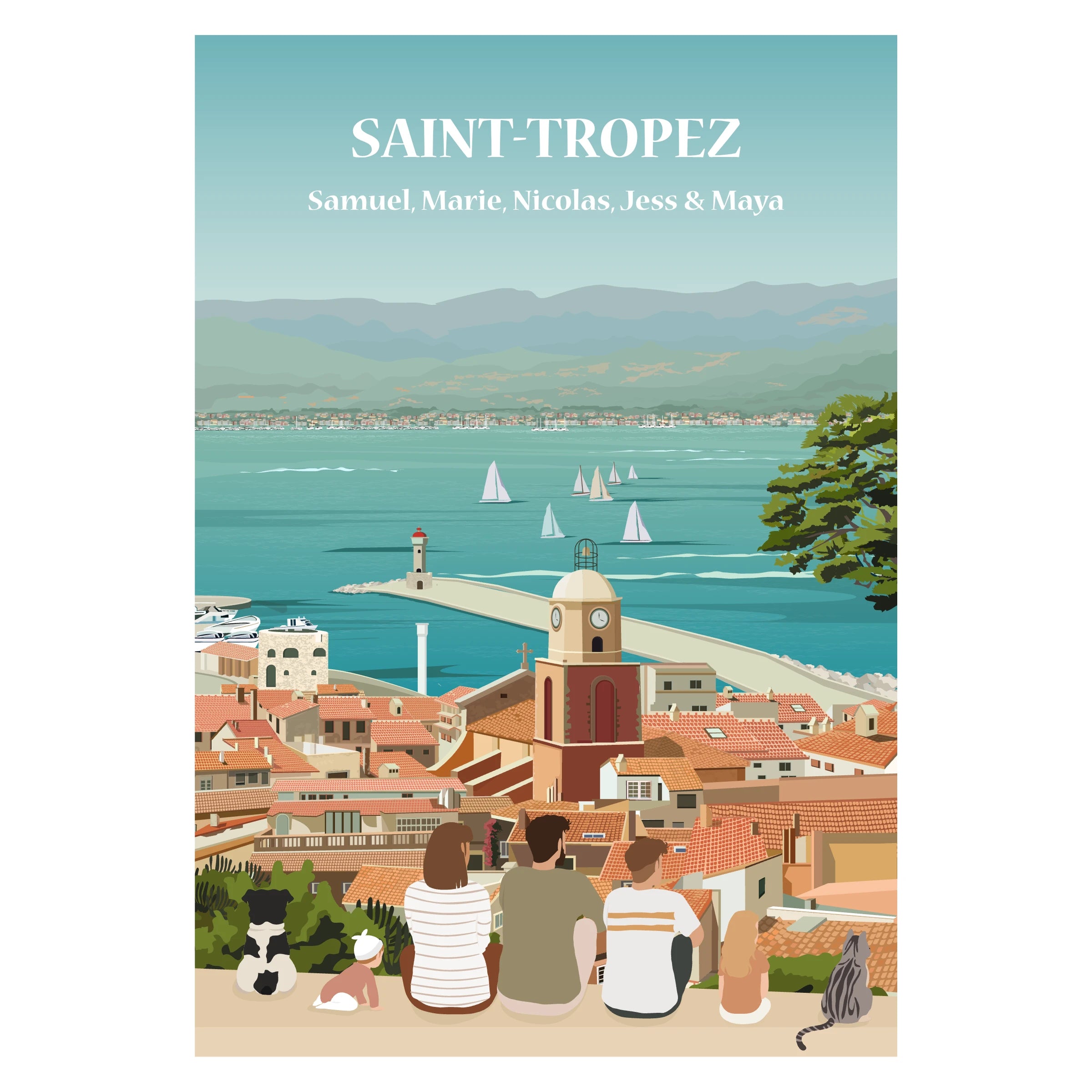 Saint-Tropez en famille