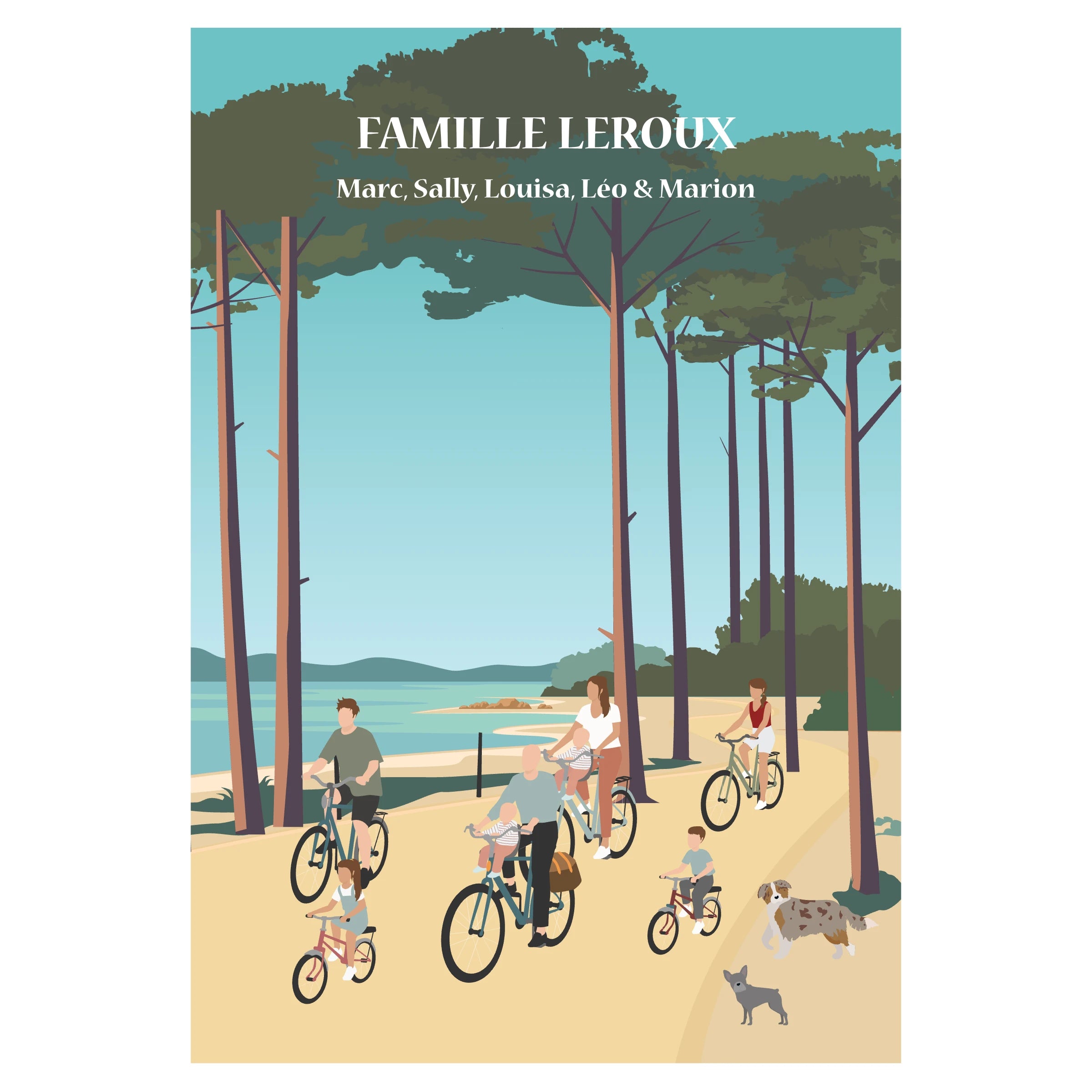Vélo en famille
