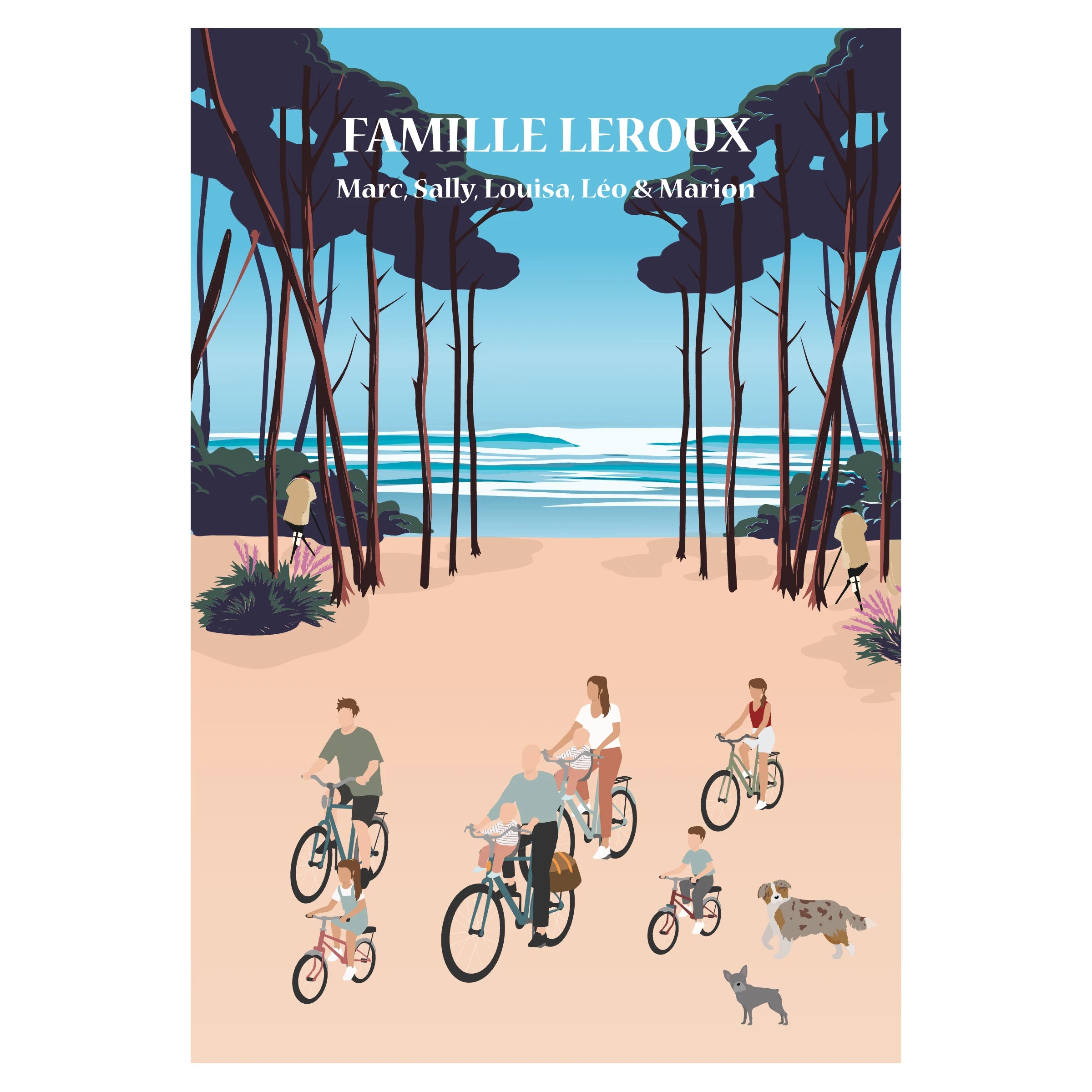Vélo en famille